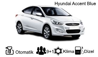 Hyundai Accent Bleu Dizel Otomatik