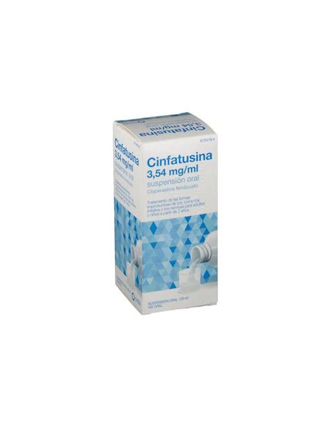 Cinfatusina 3 54 Mg Ml Suspension Oral 1 Frasco 120 Ml