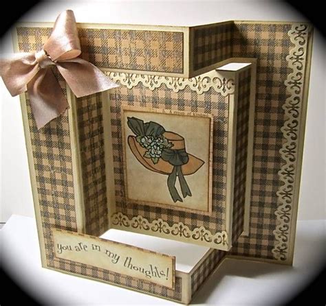 A Different Kind Of Tri Fold Card By Beejo Cards And Paper Crafts At