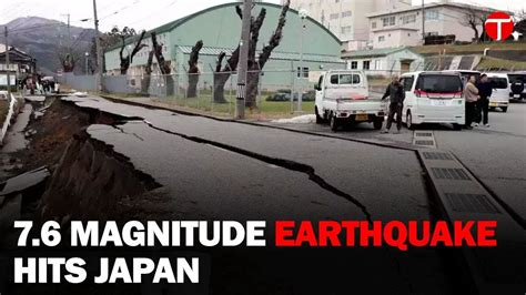 7 6 Magnitude Quake Hits Central Japan Evacuations And Tsunami