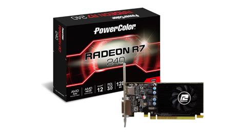 Amd Radeon R7 240 4gb 128bit Gddr5 Powercolor