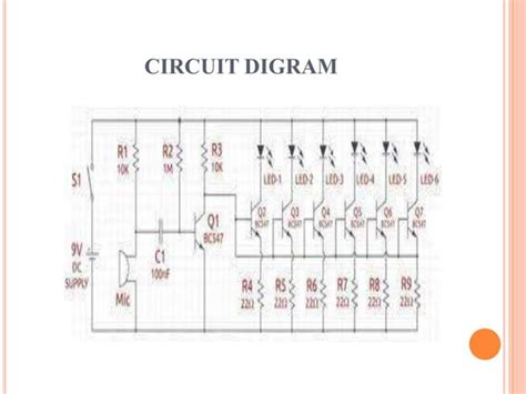 Music Rhythm Led Flash Light Circuit Ppt