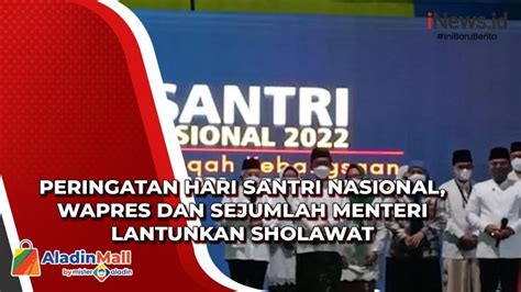 Sejumlah Gubernur Dan Bupati Pimpin Apel Nasional Hari Santri