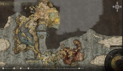 Elden Ring World Map - RPG DOJO