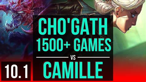 Cho Gath Vs Camille Top Defeat M Mastery Points Games