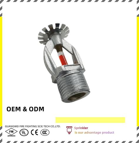 Zinc Alloy OEM K 5 6 Pendent Sprinkler China Fire Sprinkler And