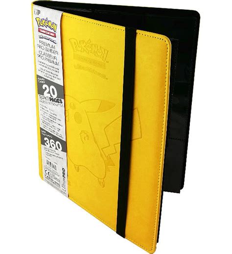 Ultra Pro Pikachu 9 Pocket Premium Pro Binder For 360 Cards Stickerpoint