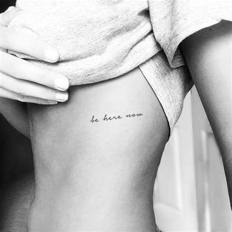 Tatuaggio Temporaneo Be Here Now Set Di 3 Etsy Italia Tattoo Set