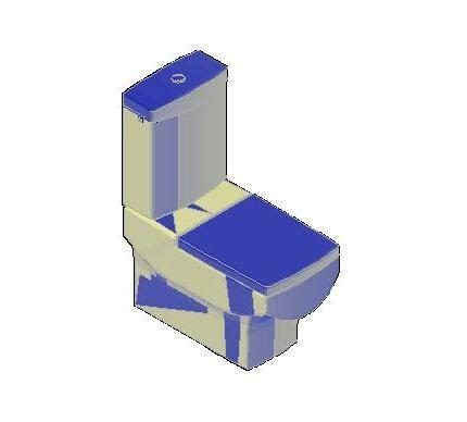 Toilet design 3D CAD dwg - CADblocksfree | Thousands of free CAD blocks