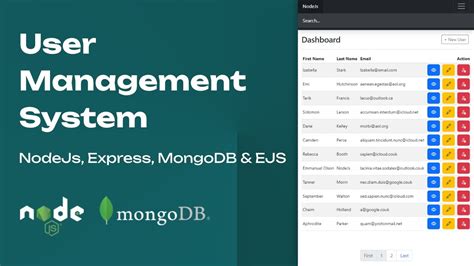 Crud User Management System Nodejs Express Mongodb Ejs Reupload