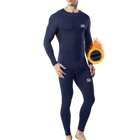 Sous Vêtement Thermique Homme Ensemble de sous vêtements Thermiques