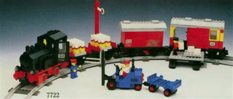 LEGO Trains Steam Cargo Train, battery • Set 7722 • SetDB