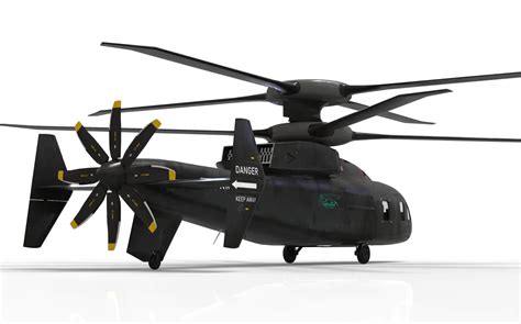 SB 1 Defiant Helicopter Sikorsky Boeing - 3D Model by citizensnip