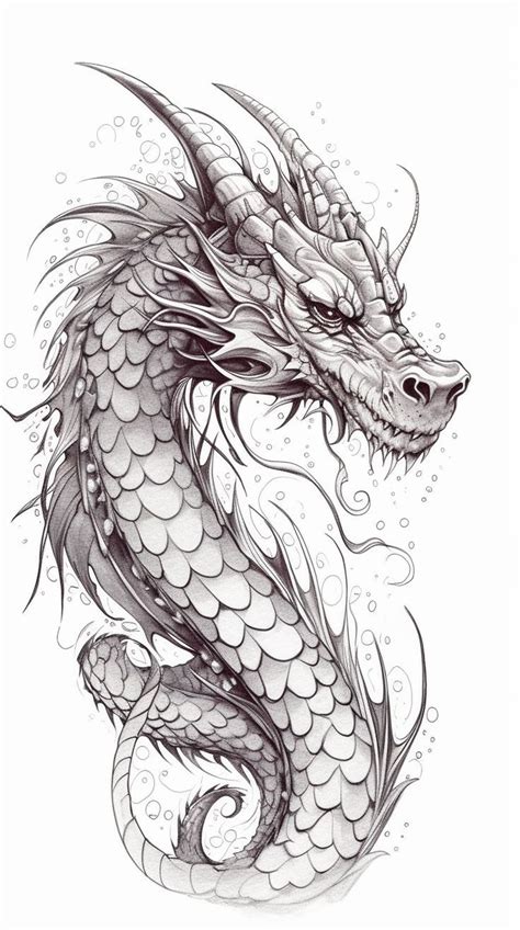 Pin On Dessins Tattoo Design Drawings Dragon Tattoo Designs Dragon