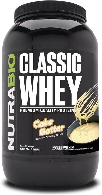 NUTRA BIO Classic Whey Protein 2 Pounds