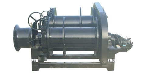 Ship Winch WATERFALL Coastal Marine Equipment Inc Hydraulic Drive