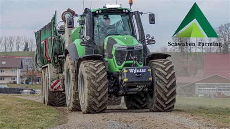 Lu Winter Am G Lle Fahren Schwaben Farming Youtube