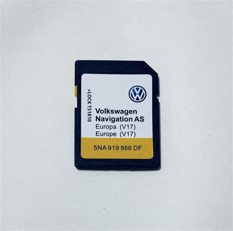 SD Card GPS Navi VW RNS 315 Europa West V12 2020 2021 NaviShop GPS