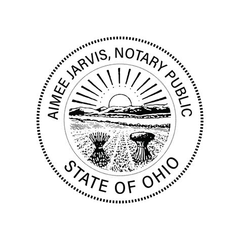 Jl Ohio Notary Stamp Best Notary Stamp For Ohio