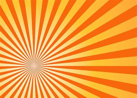 Premium Vector Sun Rays Background Vector Illustration