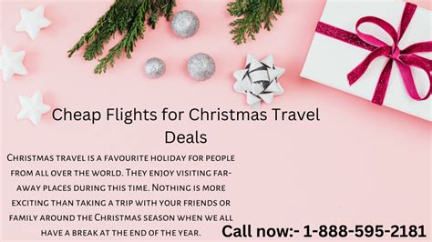 PPT - Christmas Travel Deals 2022 on Holidayglobes PowerPoint ...