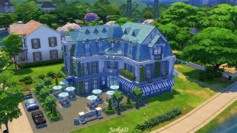 Restaurant Blue Moon JarkaD Sims 4 Blog