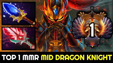 Ccnc Top Mmr Mid Dragon Knight With Scepter Bloodthorn Youtube