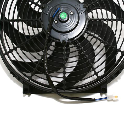 ARC 4501212 12 Black S Blade Electric Radiator Fan W Hardware