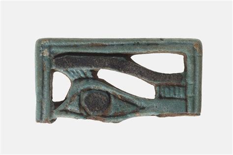 Eye Of Horus Wedjat Amulet Works Museum Of Fine Arts Boston