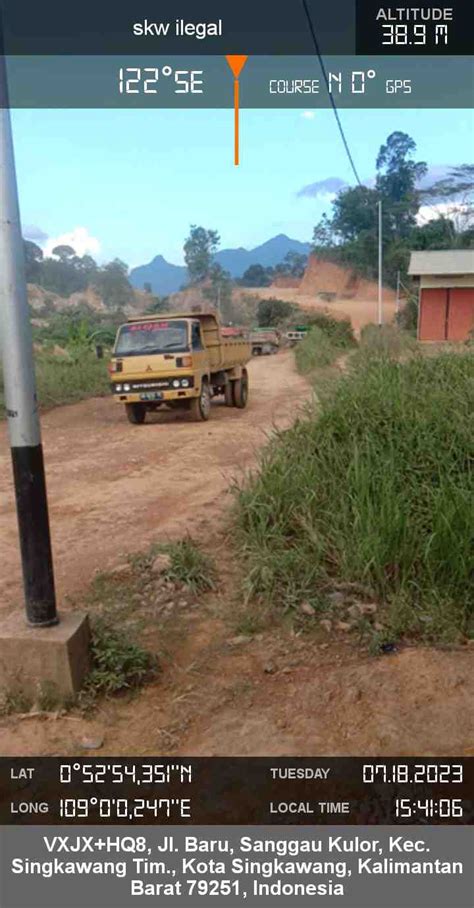 Tambang Galian C Illegal Marak Di Singkawang