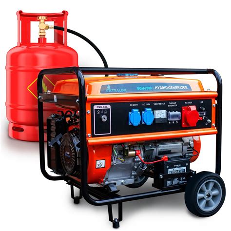 Agregat Pr Dotw Rczy Generator W Petrol Gaz Extralink Sklep