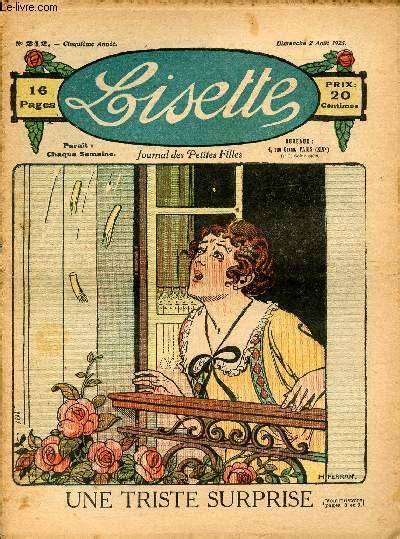 Lisette n 212 2 août 1925 La bonne petite poulette par Aurian