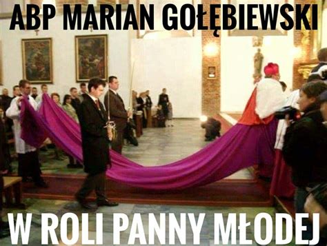 ABP MARIAN GOŁĘBIEWSKI W ROLI PANNY MŁODEJ Tren humor pannamloda