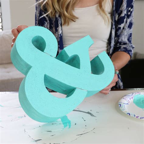 Paint Foam Letters17 CraftCuts Community