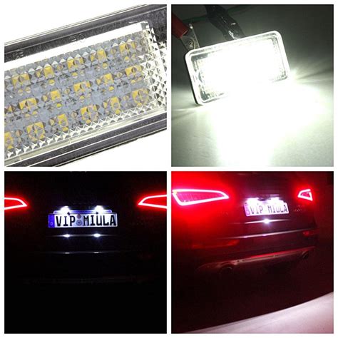 Buy Pcs Car Error Led License Number Plate Light White Lamp For