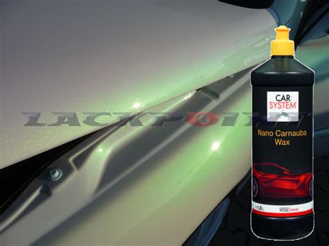 Litro Car System Cera Nano Carnauba Cera Brillo Intenso Pintura