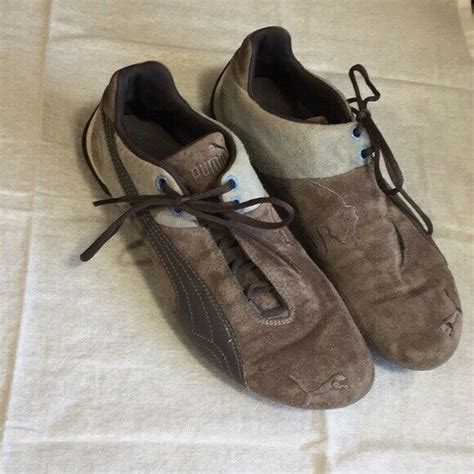 Puma Speed Cat Suede Driving Shoes Sneakers Gray Blue RARE #Blue # ...