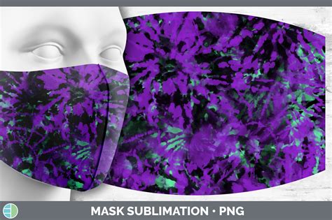 Tie Dye Mask Sublimation Bundle Face Mask Designs By Enliven Designs