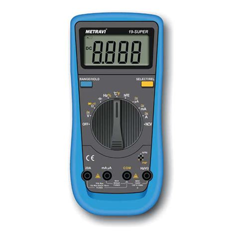 Super Digital Trms Multimeter Metravi Instruments