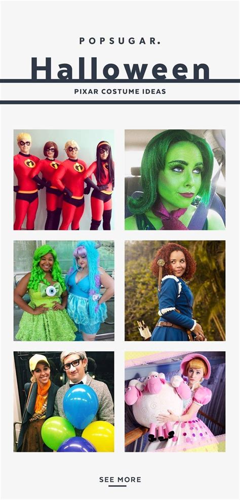 Pixar Costumes To Make Your Halloween Bright And Terrific Pixar