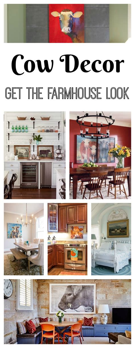 Cow Decor: Get the Farmhouse Look - Town & Country Living