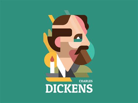 Charles Dickens by Nick Ugre on Dribbble