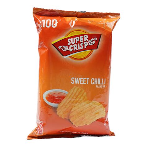 SUPER CRISP CHIPS SWEET CHILI 85 GM – Al-Fatah