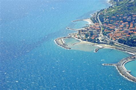 San Lorenzo Al Mare South Marina in San Lorenzo Al Mare, Liguria, Italy ...