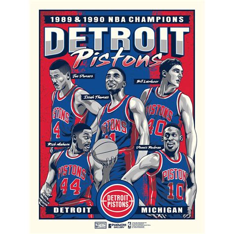 Celebrate Your Teams Biggest Moments With This Detroit Pistons Back To