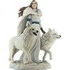 Nemesis Now Anne Stokes Winter Guardians Figurine Cm White Resin