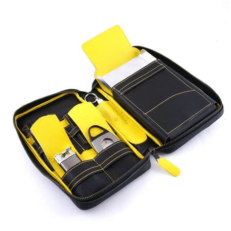 aficionados cigar case leather cigar travel case canada