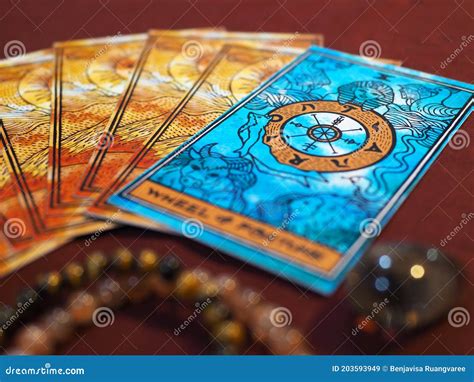 Tarot Card Reading Wheel Of Fortune Teller Astrologer Divination