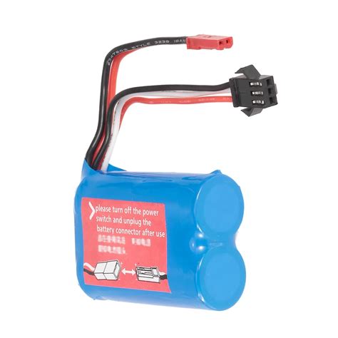 64v 1000mah Rc Car Parts Lithium Battery For Wltoys A333 A323 A313