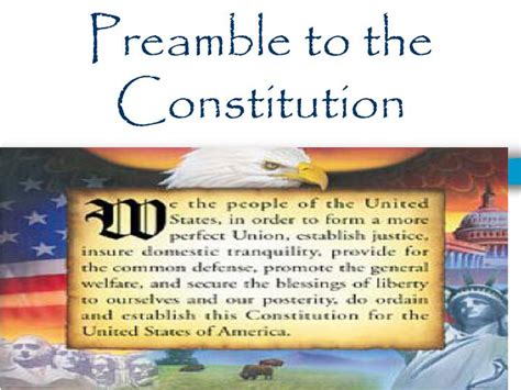 PPT - Preamble to the Constitution PowerPoint Presentation, free ...